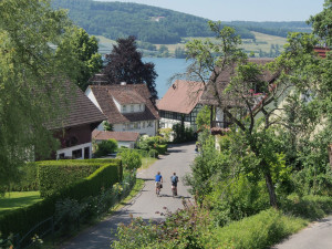 Blick zur Schlossstraße in Öhningen