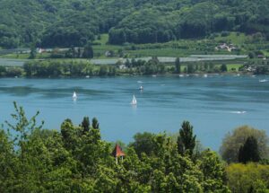 Blick aus Kattenhorn in die Schweiz