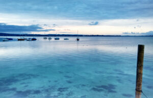 Blick auf den Bodensee in Horn