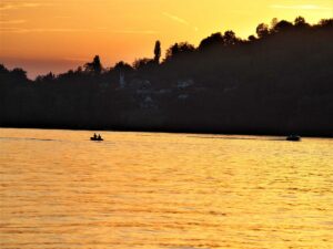 Sonnenuntergang am Untersee in Kattenhorn